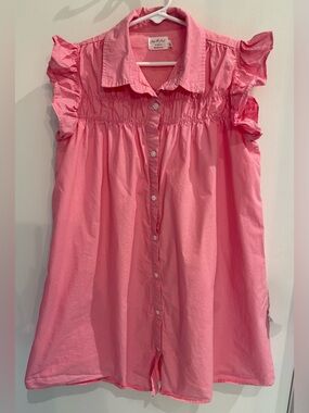 Girls Georgia Pink Shift Dress